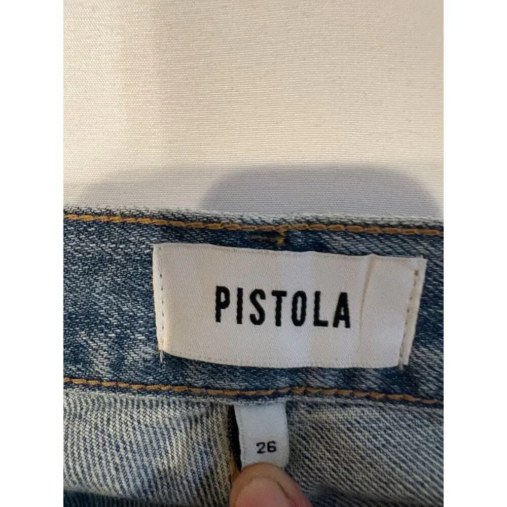 Pistola bobbie high-rise waist crossover wide leg